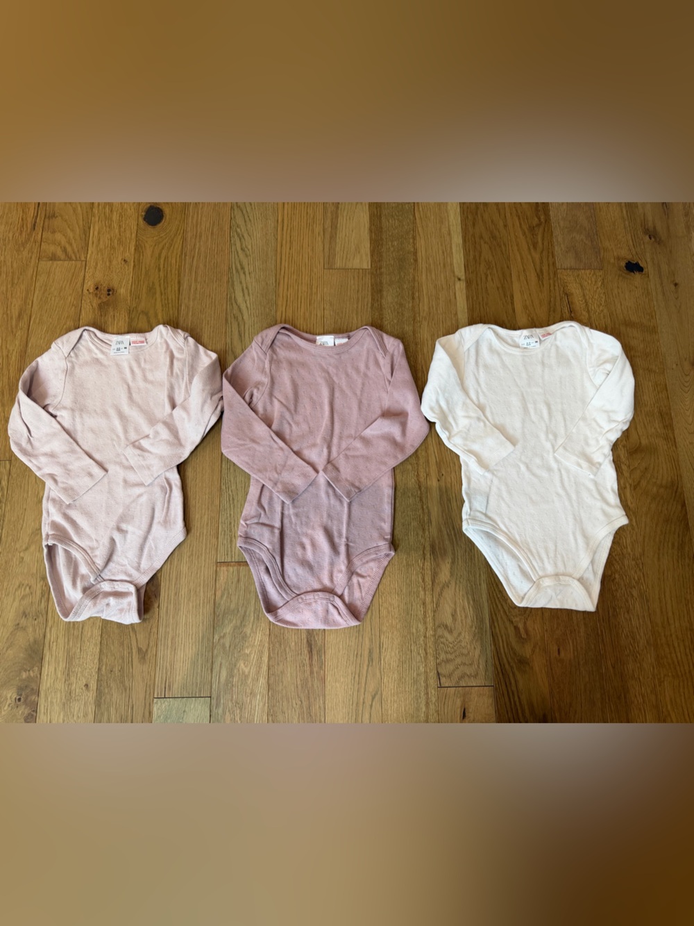 ✨ Zara Girls 2–3 Years Long Sleeve Onesie Bundle of 3 ✨